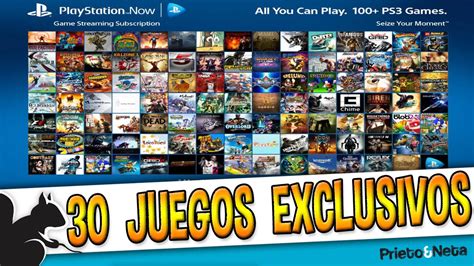 PS4: PLAYSTATION NOW RECIBE MÁS DE 40 JUEGOS EXCLUSIVOS DE PS3 - YouTube
