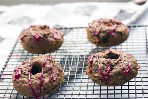 Baked Healthy Doughnuts With Beetroot Vegan Sneaky Veg