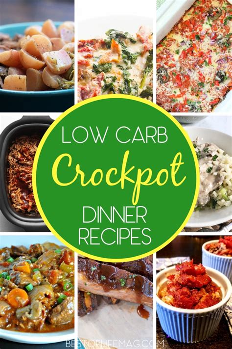 But it's not the toppings that are the problem—it's the crust. Low Carb Crockpot Recipes for Dinner - The Best of Life ...