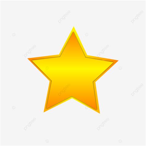 Yellow Star Clipart Vector Star Yellow Star Vector Yellow Star Png