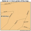 Ardsley New York Street Map 3602506