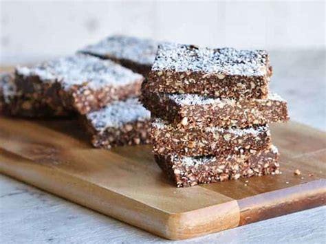 Healthy Chocolate Coconut Slice Recipe Whisk