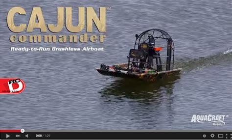 Watch The Aquacraft Cajun Commander In Action