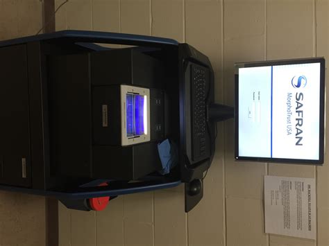 Live Scan Fingerprinting Machine Now Online At Eastham Police