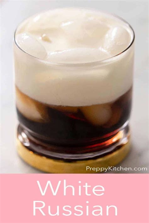white russian in 2021 white russian cocktail desserts after dinner drinks