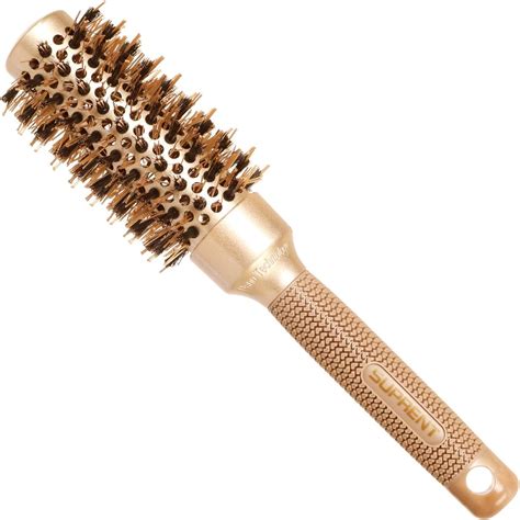 Suprent Boar Bristle Round Brush Nano Thermal Ceramic Ionic Round