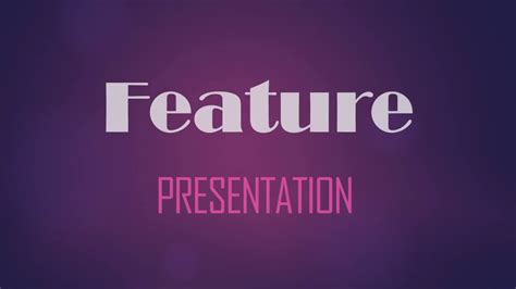 Feature Presentation Hd Youtube