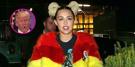 Miley Cyrus Will Leave The Country If Donald Trump Becomes President