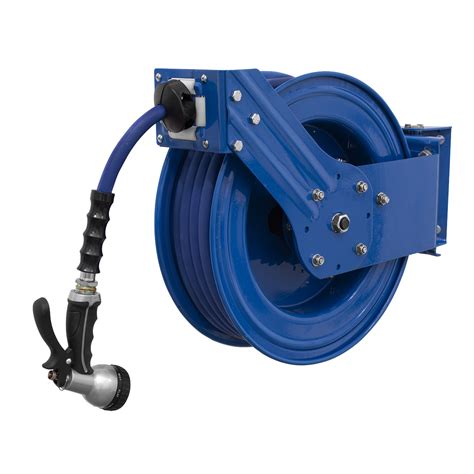 Sealey Whr Heavy Duty Retractable Water Hose Reel M Mm Id