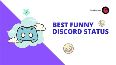 50 Best Funny Discord Status Ideas You Can Use In 2024