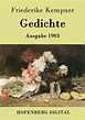 Gedichte: Ausgabe 1903 eBook : Friederike Kempner: Amazon.de: Kindle-Shop