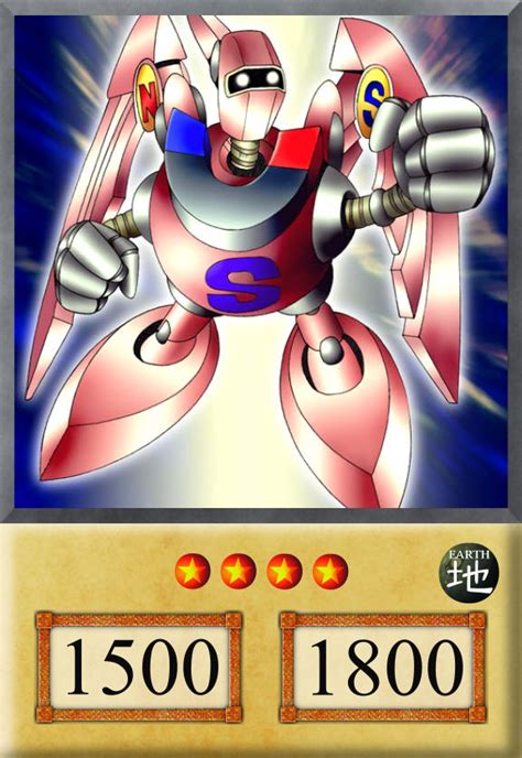 Yu Gi Oh Anime Card Gamma The Magnet Warrior By Jtx1213 On Deviantart
