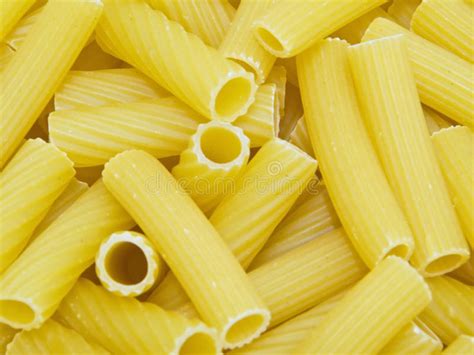 Long Hollow Tube Shaped Pasta Stock Photo Image Of Food