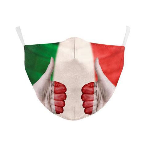 Italy map on italian flag background. 2020 Forza Italy Spain Flag Print Mask Keep Fighting Face ...
