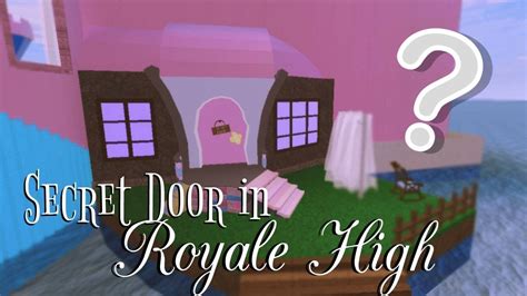 Who Lives Behind The Secret Door In Royale High Roblox Royale🍀high