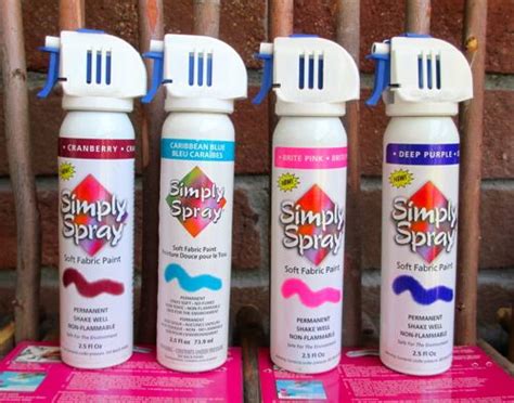 Keep Calm And Craft On Review Of Simply Spray Fabric And Upholstery Paint
