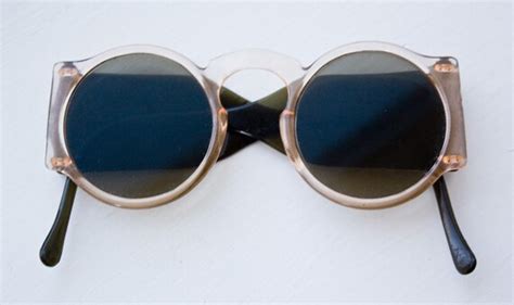 vintage sunglasses round celluloid frames 1930s
