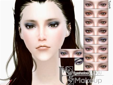 Sims 4 Ccs The Best Skin And Eyeshadow By Ephemera