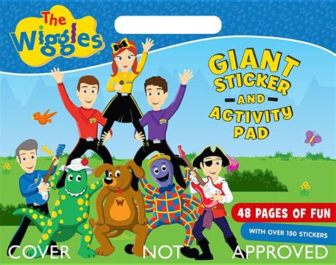 Wiggles The Wiggles Giant Sticker And Activity Pad Paperback