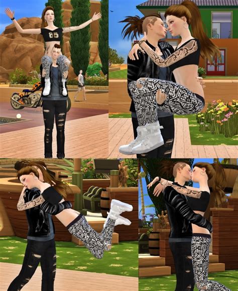 Couple Pose 3 Chaleara´s Sims 4 Poses