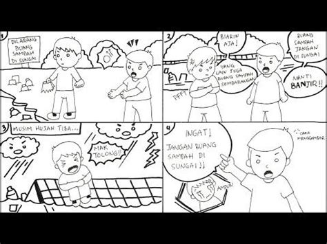 Langkah Membuat Cerita Bergambar - Contoh Soal