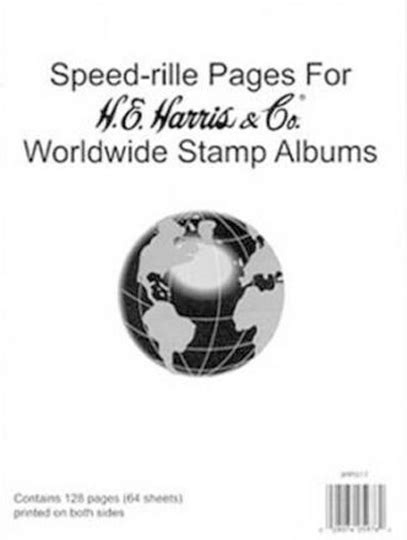 He Harris Speed Rille Pages For Worldwide Stamp Albums Cse