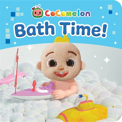 Cocomelon Bath Time Board Book