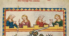 Henry I, Count of Anhalt in the Codex Manesse (Illustration) - World ...