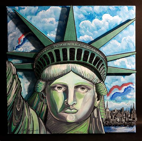 Statue Of Liberty Original Fazzino