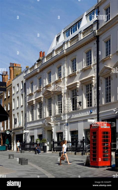 United Kingdom London Mayfair South Molton Street Stock Photo Alamy