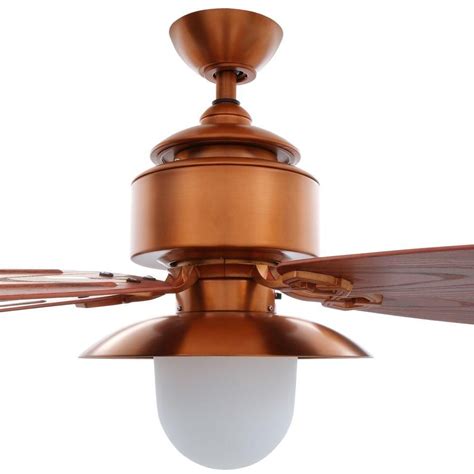 Other fans do not offer such exciting features. Hampton Bay Copperhead 52 in. Indoor/Outdoor Weathered ...