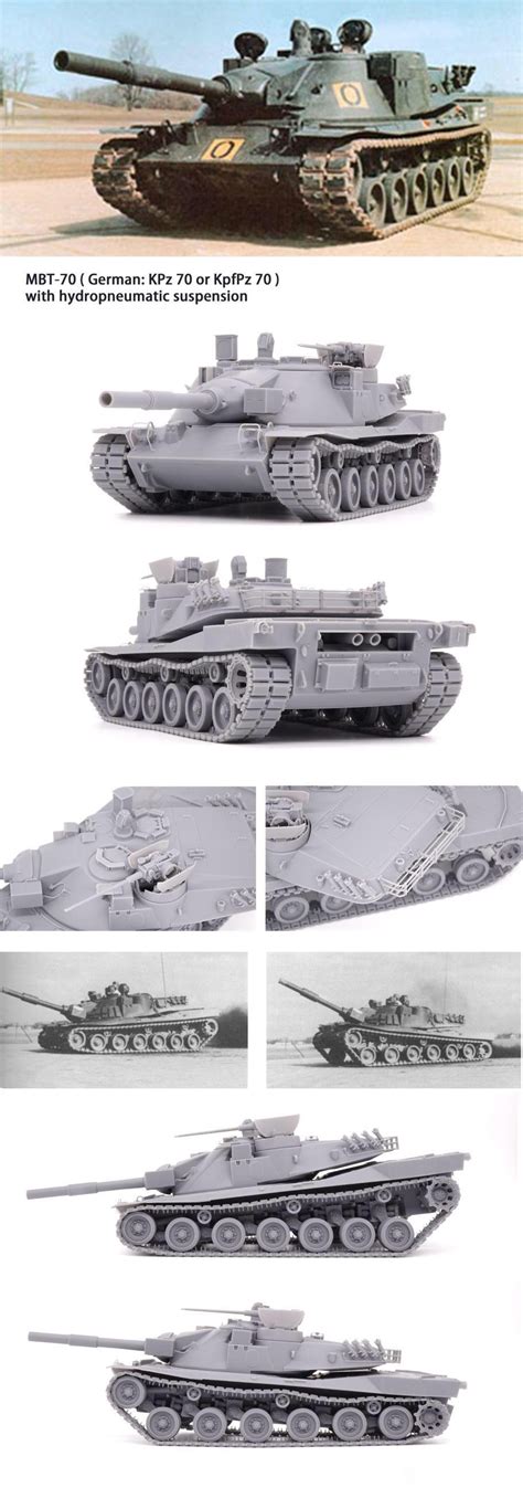 Tank Workshop To Do 135 Mbt 70 Us German Prototype Tank Cold War
