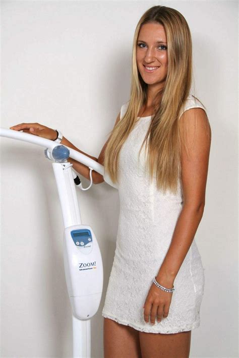 Victoria Azarenka In White Dress Photoshoot For Philips Zoom