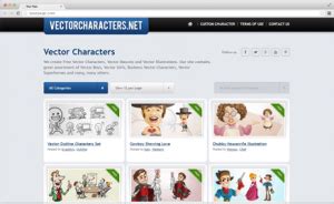 16 Great Sources For Free Vector Cartoon Characters GraphicMama Blog