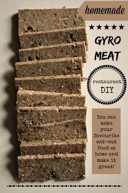 Make Restaurant Worthy Homemade Gyro Meat And Gyros Flat Breads Filled
