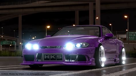Assetto Corsa日産シルビア S15 x Prvvy Pushin P Tuned Nissan S15 x Prvvy