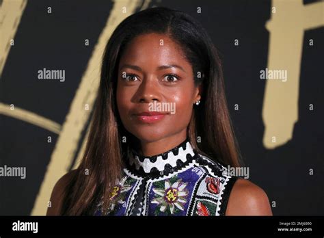 Actress Naomie Harris Poses For Photographers Upon Arrival At The