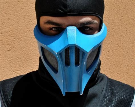 Mortal Kombat 11 Sub Zero Mask Mortal Kombat Sub Zero 3d Printing