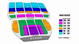 Boston Opera House Seating Chart Detailed Two Birds Home