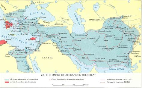 The Empire Of Alexander The Great