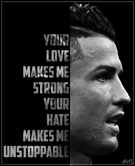 Cristiano Ronaldo Quotes Poster