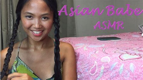 asmr asian babe just wants to have fun with her hair part 2 caring soothing and relaxing asmr