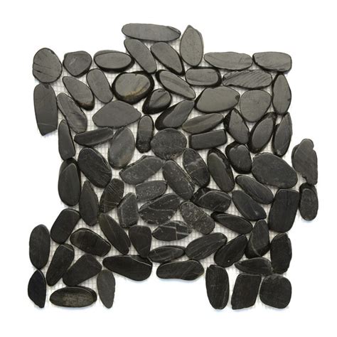 Solistone Koja Pebbles 10 Pack Viper Pebble Mosaic Floor And Wall Tile