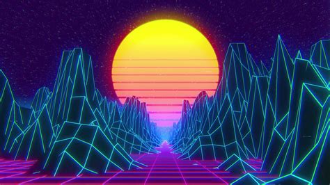 Retro Synthwave Wallpaper 4k Pylot Musician 1980s Synthwave New