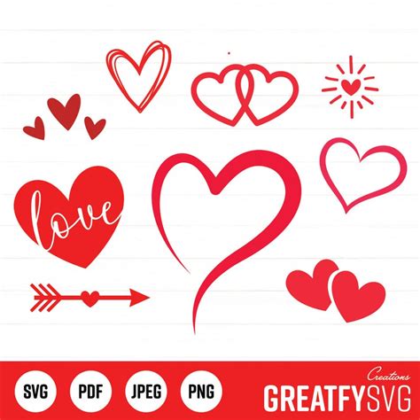 Free Svg Files For Cricut Hearts 248 Popular Svg Design