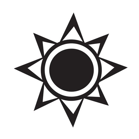 Sun Icon Symbol Sign 627241 Vector Art At Vecteezy