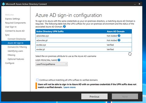 Azure Ad Connect Synchronizing Mail Field With Userprincipalname In