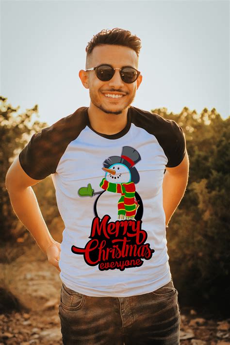Download Christmas T-Shirt Design with Free Mockup on Behance