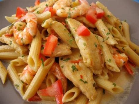 Chicken Cajun Chicken And Shrimp Pasta Recipe