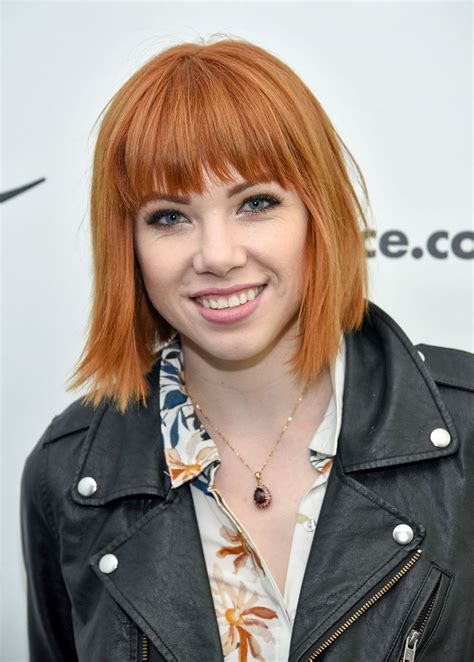 It has a good beat to it. Carly Rae Jepsen - Music Choice in New York City, May 2015